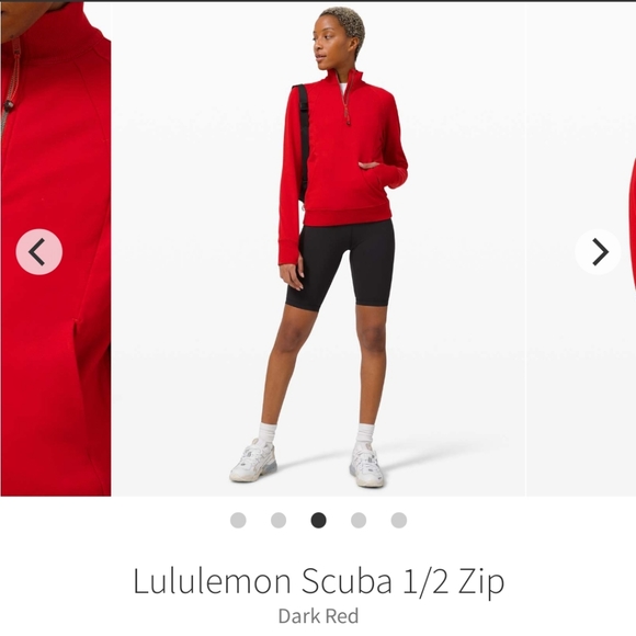 lululemon athletica Tops - Lululemon Scuba half zip